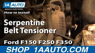 How To Replace Serpentine Belt Tensioner Ford 92-96 F-150/250/350