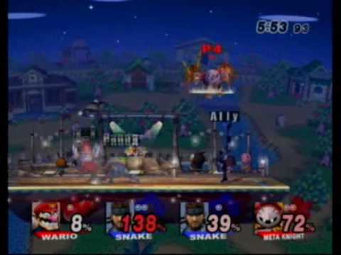 SSBB LoLiS1 - Doubles Grand Finals - Omniswell Mew2King (Red) vs Ally SamuraiPanda (Blue) 1