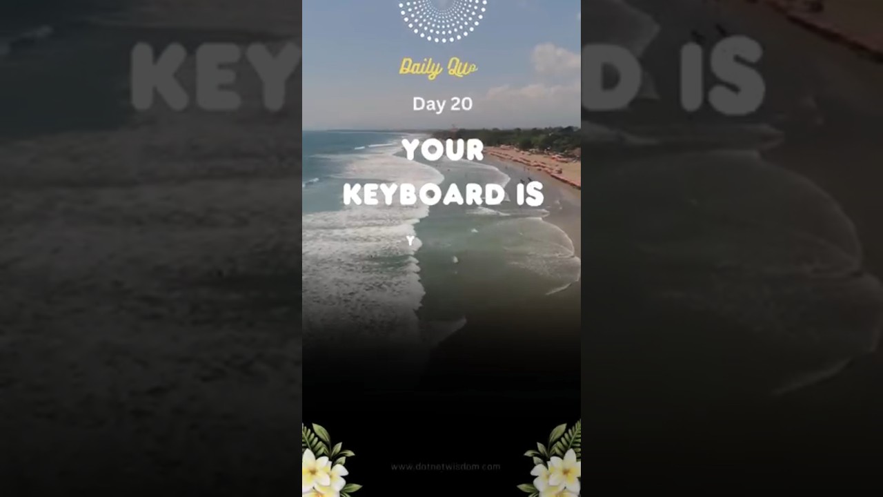 Daily quotes for software developer - Day 20 #codingmotivation #softwaredeveloper