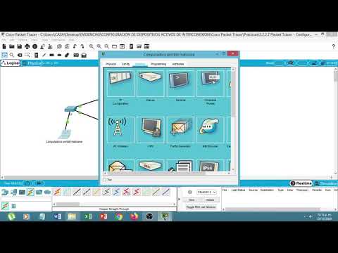 Ejercicio 5.2.2.7 Cisco Packet Tracer