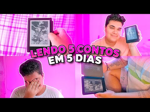 VLOG DE LEITURA I LENDO 5 CONTOS NACIONAIS EM 5 DIAS