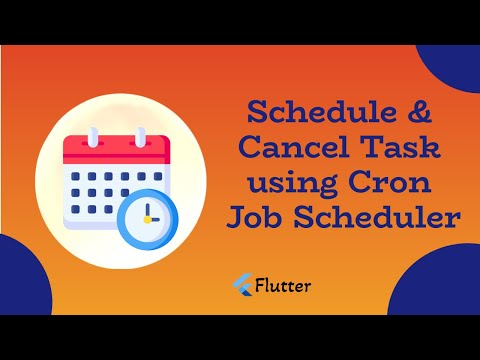 Flutter - Schedule Task Using Cron Job Scheduler [2022]