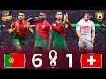 Portugal Stuns The World And Routes Switzerland With A Six Goal Portugal 6 1 Switzerland 4K