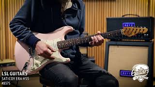 Video thumbnail for LsL Saticoy ERA HSS | Roasted Alder Body | LsL Pickups | #8375 by GuitarsToBePlayed