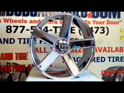 877-544-8473 24\" Inch Chrome DUB Baller Rims Concave Wheels Old School Cap We Ship Worldwide