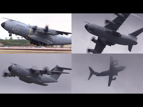 25/07/19 RIAT 2025 | German Air Force A400M Atlas Flying Display at Day 2