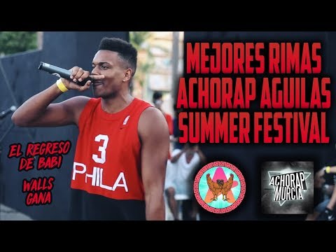 MEJORES RIMAS del ACHORAP AGUILAS Summer Festival | Batallas de Gallos
