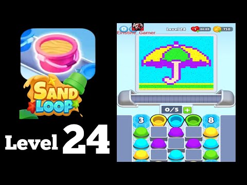 Sand Loop Level 24 Walkthrough