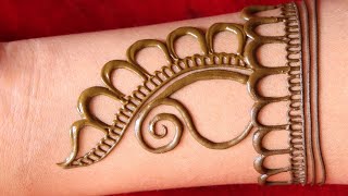 extremely good arabic front hand mehndi for engagmant | simple henna design, arebic mehendi, mehandi