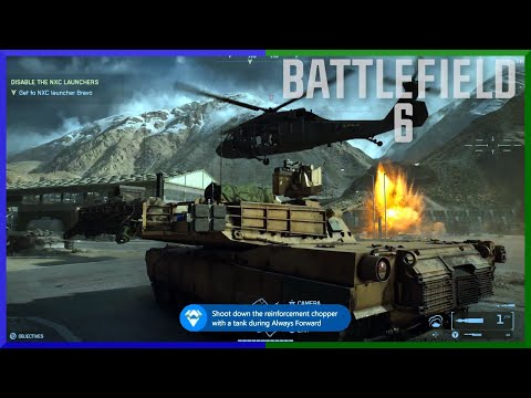 Battlefield 6 - Shoot Down Chopper with Tank in Always Forward (NO REINFORCEMENTS Trophy Guide)