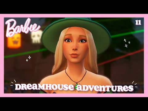HALLOWEEN PARTY 🌈| Los Sims 4 Barbie Dreamhouse Adventures EP 11