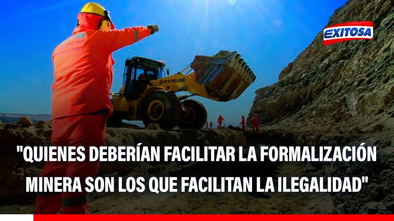 🔴🔵 César Ipenza: "Quienes deberían facilitar la formalización son las que facilitan la ilegalidad"