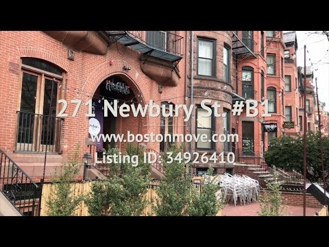 271 Newbury St. #B1 Back Bay, Boston - For Rent
