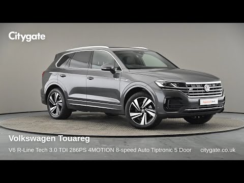 Volkswagen Touareg - V6 R-Line Tech 3.0 TDI 286PS 4MOTION 8-speed Auto Tiptronic 5 Door - Citygat...