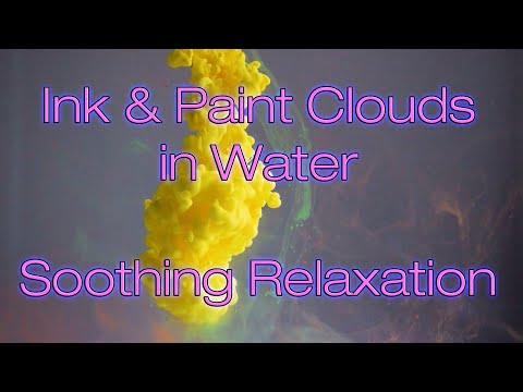 Ink & Paint Clouds in Water - Soothing Relaxation - Three Hours of Mesmerising Visuals