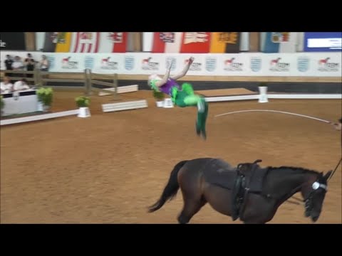 Deutsche Jugendmeisterschaft München 2023 - Einzelvoltigieren - Julia Hein