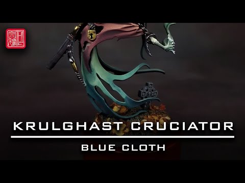 How-To Paint Krulghast Cruciator - Blue Cloth | Hobby Tutorial
