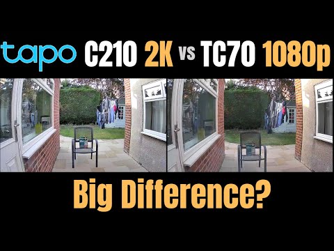 Tapo 2K vs 1080p: Is the Extra Resolution Worth it? C210 vs TC70 Showdown