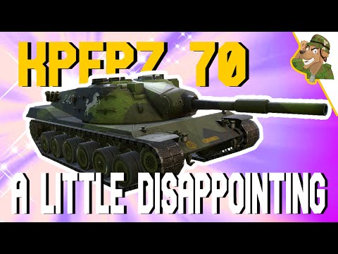 KpfPz 70 | Big Gun And A Little Disappointment  | WoT Blitz