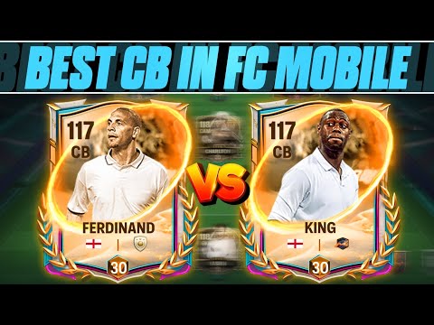 RIO FERDINAND vs KING – 🤔 Best CB in FC Mobile? || FC Mobile 26