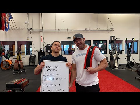 At Home Workout (Live Demonstration)