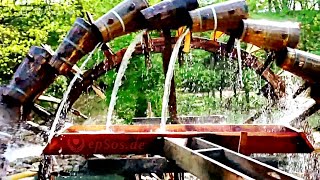 Wooden Water Wheel in Europe