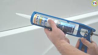 Toolstation How to replace bathroom sealant using a Dryzone Silicone Sealant Replacement Kit uk