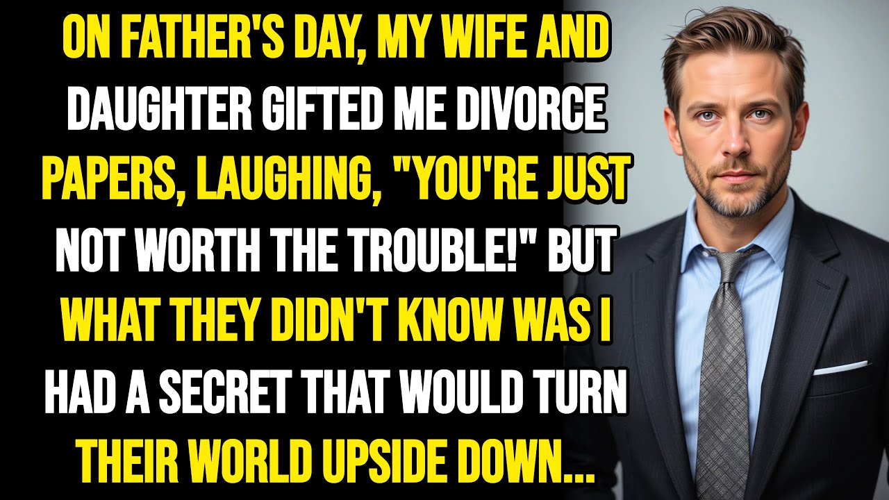 ON FATHER'S DAY MY WIFE & DAUGHTER SERVED ME DIVORCE PAPERS AS GIFTS BUT WHEN I REVEALED DNA RESULTS