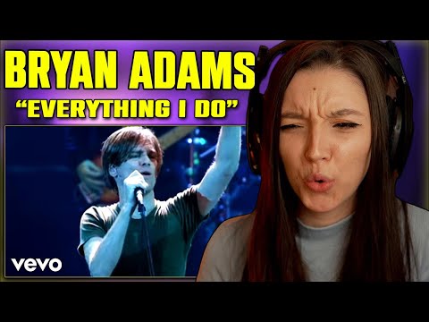 Bryan Adams - Everything I Do | FIRST TIME REACTION | (Live At Wembley 1996)