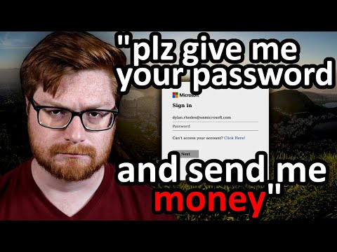 FAKE Microsoft Login to Hacked Charity Scam