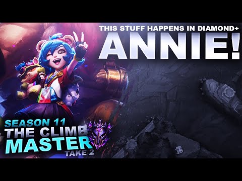 YES... THIS STUFF HAPPENS IN DIAMOND+ ANNIE! - Climb to Master S11 | League of Legends