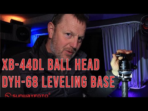 Sunwayfoto XB-44DL Ball Head & DYH-68 Levelling Base for panoramic photography