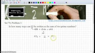 Set 74 Problem 1