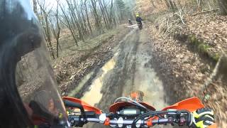 preview picture of video 'Arkansas Enduro Ride KTM'