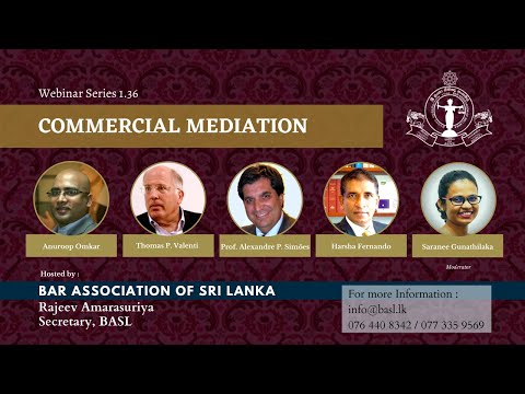 BASL Webinar 1.36 -  Commercial Mediation