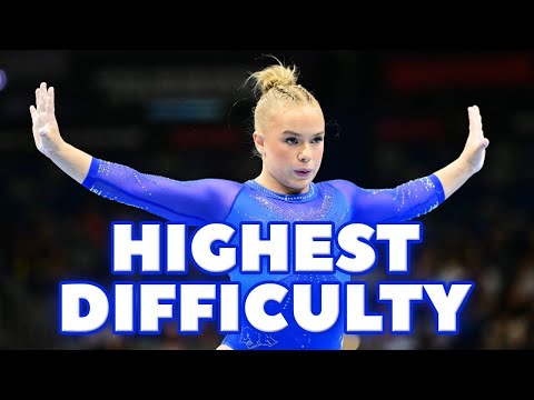 Most Difficult Routines at the 2025 U.S. Championships