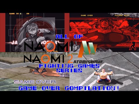 Game Over: All of Arcade's Sega NAOMI 1/2 & Atomiswave Fighting Games series Compilation!