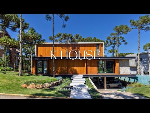 Three-Story Contemporary Concrete House Design On Sloping Terrain With Breathtaking Valley Views