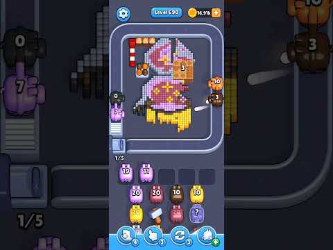 Pixel Flow Level 690 Walkthrough