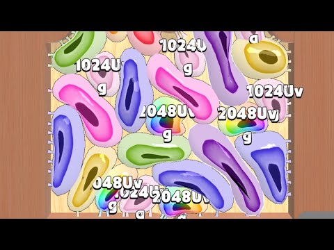 Satisfying and relaxing ASMR Mobile Games - Blob Merge 3D