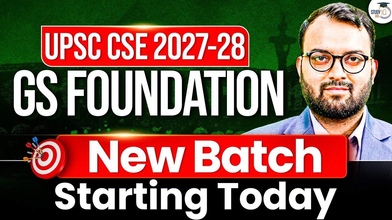 Last Chance! UPSC 2027 GS Foundation Batch Starts Today | By Vasu Katara