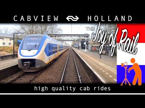 SPOTTERS! Amersfoort - Amsterdam CABVIEW HOLLAND SLT 28feb 2020