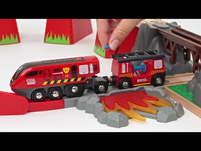 Vídeo relacionado con BRIO World - Set Ferrocarril con Cambio, Ferrocarriles, Set de Construcción de Madera, Tren Juguete, Juguetes Niños 3 Años o más, Juegos Educativos 3 Años