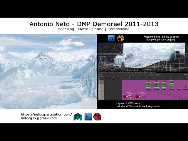 2.5D Digital Matte Painting Demoreel 2013(Personal Project)