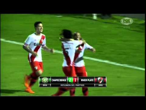 Copa Sudamericana: Chapecoense 2 - River Plate 1