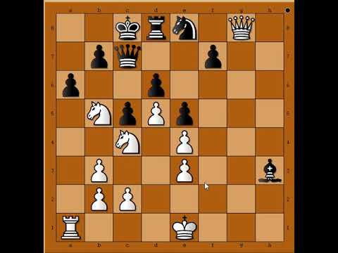 Vešta ruka šahovskog genija i neverovatne situacije u igri ● LOYD vs ROSENTHAL # 1943