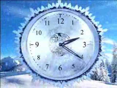 Заставка "Переход на Зимнее время" 2010 Первый канал