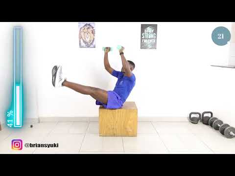 45 Minute Chair Workout for Abs and Core Strength No Repeats