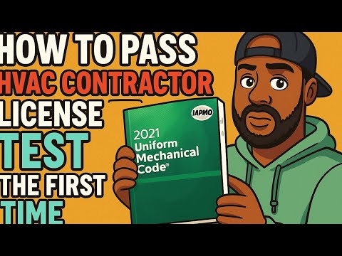 How to Pass TEXAS HVAC Contractors License Test The First Time! #hvac #hvaclife #contratorlicense