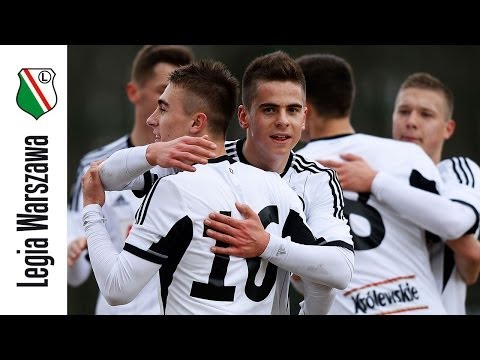 Bramki z meczu Legia II - WKS Wieluń (5:2)
